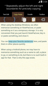 اسکرین شات برنامه Just Notepad for Android 3