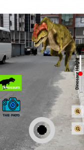 اسکرین شات 5 برنامه Dinosaurs 3D World AR Jurassic