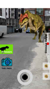 اسکرین شات 5 برنامه Dinosaurs 3D World AR Jurassic