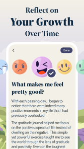 اسکرین شات 4 برنامه Gratitude & Self-Care Journal
