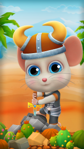 اسکرین شات 1 بازی My Virtual Pet Hal: Funny Game