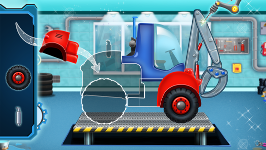 اسکرین شات بازی build house - Truck wash game 1