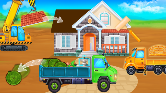 اسکرین شات بازی build house - Truck wash game 3
