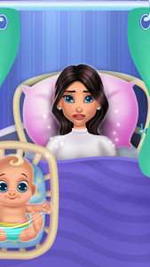 اسکرین شات بازی babysitting & BabyShower Party 3