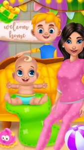 اسکرین شات بازی babyshower party game 1