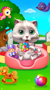 اسکرین شات 2 بازی Cute cat wash salon game