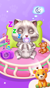 اسکرین شات 3 بازی Cute cat wash salon game
