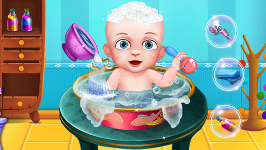 اسکرین شات 1 بازی princess babyshower party game