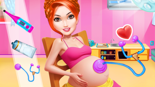 اسکرین شات 2 بازی princess babyshower party game
