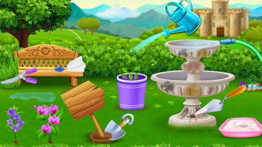 اسکرین شات 3 بازی Princess house cleaning Repair