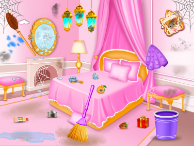 اسکرین شات بازی Princess house cleaning advent 4