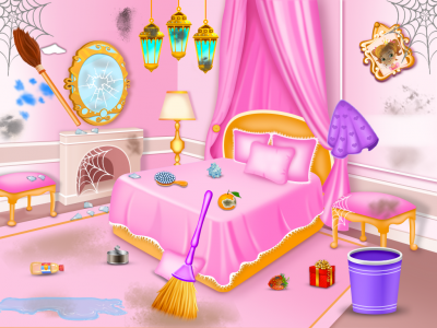 اسکرین شات بازی Princess house cleaning Repair 4