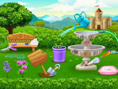 اسکرین شات بازی Princess house cleaning advent 3