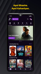 اسکرین شات 1 برنامه ZEE5 Movies, Web Series, Shows