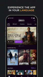 اسکرین شات برنامه ZEE5 Movies, Web Series, Shows 3