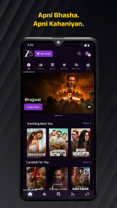 اسکرین شات 1 برنامه ZEE5 Movies, Web Series, Shows