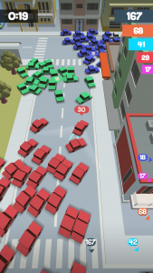 اسکرین شات بازی Crowd Drift Cars City io 1