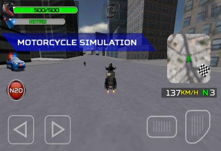 اسکرین شات بازی Zombie City Police MotorCycle 2