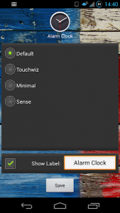 اسکرین شات برنامه Live Clock Shortcut 3