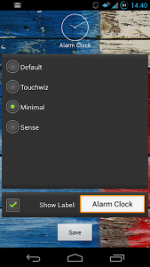 اسکرین شات برنامه Live Clock Shortcut 5