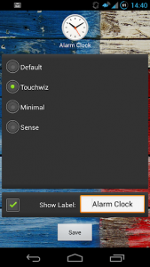 اسکرین شات برنامه Live Clock Shortcut 4
