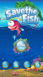 اسکرین شات بازی Save The Fish - Physics Puzzle Game 1