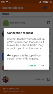 اسکرین شات برنامه Internet Blocker for Apps 4