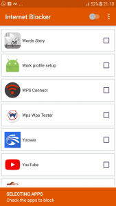اسکرین شات برنامه Internet Blocker for Apps 2