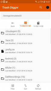 اسکرین شات برنامه TrashDigger : Files Recovery 7