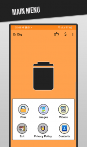 اسکرین شات 7 برنامه DrDig Images Recovery