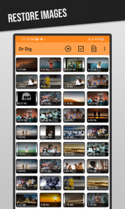 اسکرین شات 2 برنامه DrDig Images Recovery