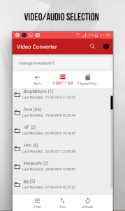 اسکرین شات برنامه Convert Machine : Video Converter 4