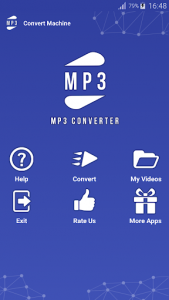 اسکرین شات برنامه Fast MP3 Converter 2