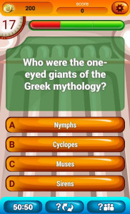 اسکرین شات بازی Greek Mythology Quiz Game 5