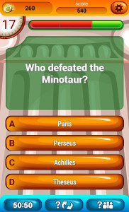 اسکرین شات بازی Greek Mythology Quiz Game 3