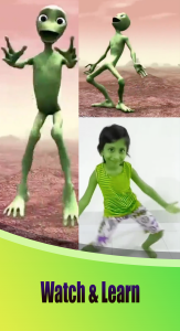 اسکرین شات برنامه Dance Fever: Green alien dance 4