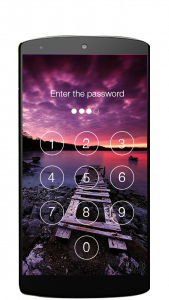 اسکرین شات برنامه Lock screen password 5