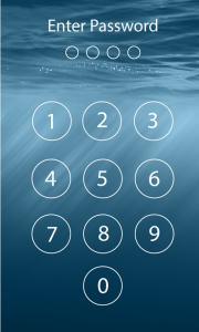 اسکرین شات برنامه Lock screen password 3