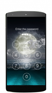 اسکرین شات برنامه Lock screen password 8