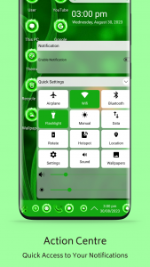 اسکرین شات برنامه Neon Green Theme For  Launcher 2