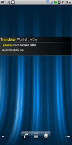 اسکرین شات برنامه Translate with Talking Translator/Traductor 6