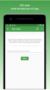 اسکرین شات برنامه NFC/RF Reader and Writer 3