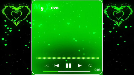 اسکرین شات برنامه Green Screen Avee Player Temp 2
