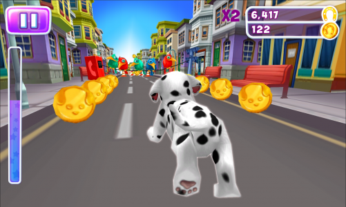 اسکرین شات بازی Dog Run Pet Runner Dog Game 8