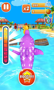 اسکرین شات بازی Dolphin Dash 8