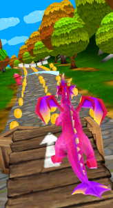 اسکرین شات بازی Flying Dino Dragon World Run 7
