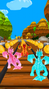 اسکرین شات بازی Flying Dino Dragon World Run 5