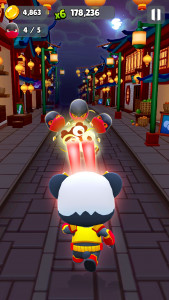 اسکرین شات بازی Panda Hero Run Game 4
