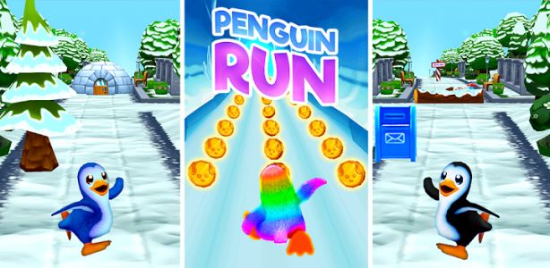 اسکرین شات بازی Penguin Run 6