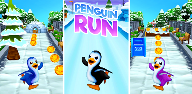 اسکرین شات بازی Penguin Run 8